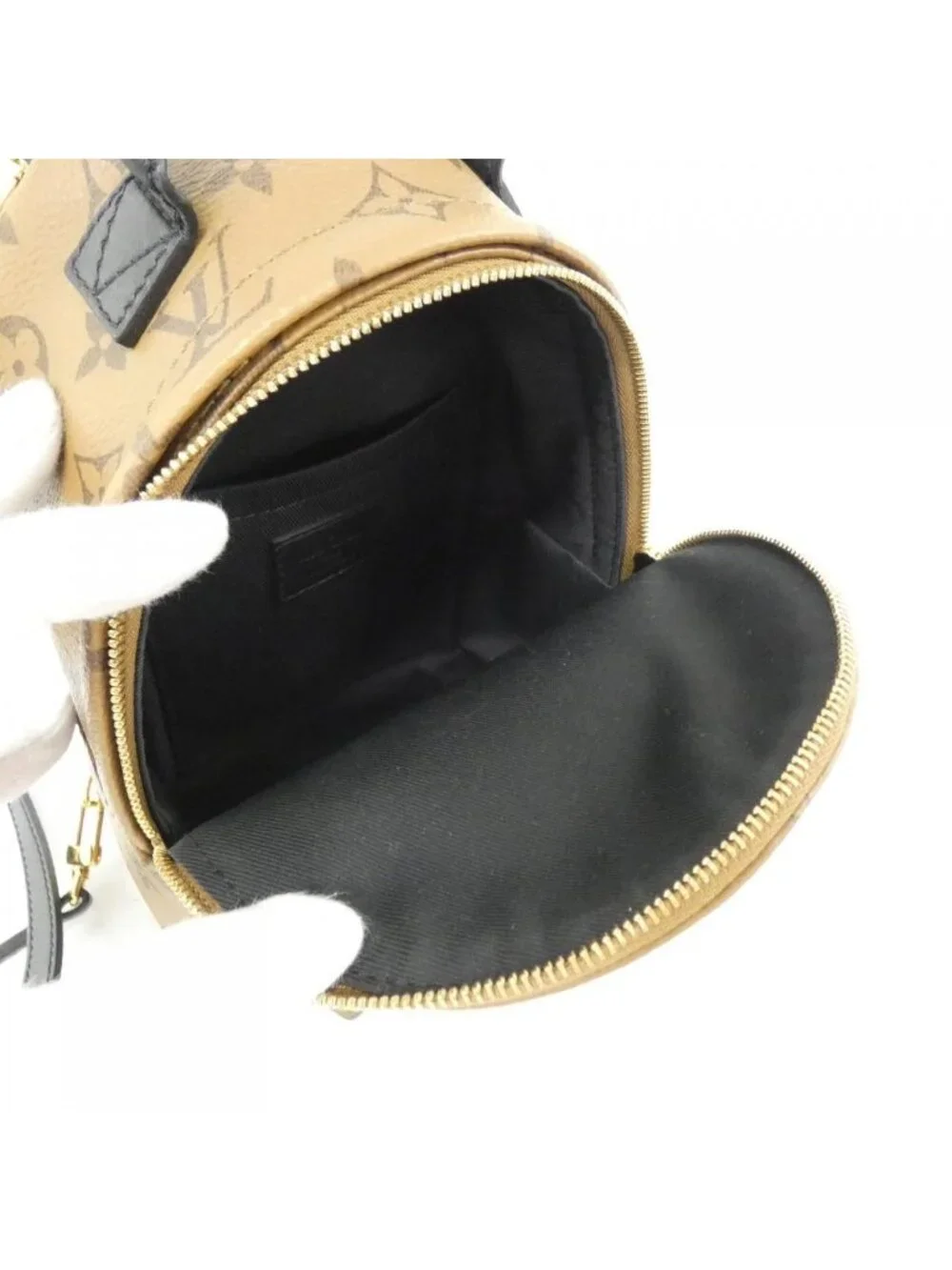 Louis Vuitton Monogram Reverse Palm Springs Backpack Mini
